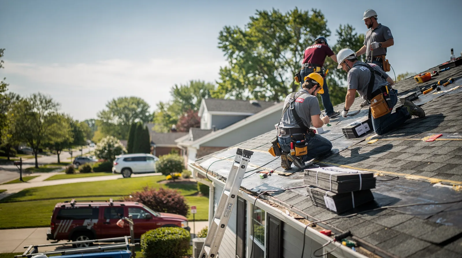 Roof Repair in Limestone, ME around you